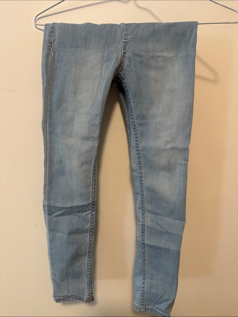 Light Wash Skinny Jeans Legging